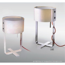 Decoración Lámparas de escritorio de cristal de acero de carbono del hogar contemporáneo (749T)